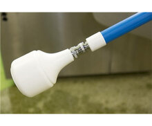 Vikan Hygiëne Aluminium Telescoopsteel Met Watertoevoer 1600-2780mm Blauw