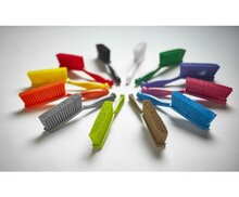 Vikan Handveger Zachte Vezel 330mm Roze