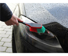 Vikan Transport Kleine Handborstel 310mm Zachte Gespleten Vezel Rood/Groen