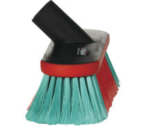 Vikan Transport Waterdoorlatende wasborstel 223mm Rood/Groen