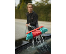 Vikan Transport Waterdoorlatende Wasborstel 250mm Rood /Groen