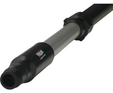 Vikan Transport Waterdoorlatende Telescoopsteel Met Q-Koppeling  &Oslash;32, 106.0-160.0cm , Zwart