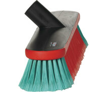Vikan Transport Waterdoorlatende Wasborstel 370mm Rood/Groen