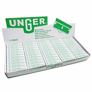 Unger Carbonstaal glasschrapermessen 4cm - 250 messen