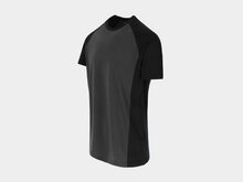 Herock TORI Tweekleurig T-shirt met korte mouwen Antraciet/Zwart