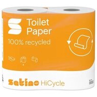 Satino HiCycle toiletpapier recycled wit 400vel pak 40rol 2 laags MT1