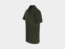 Herock LEVOR polo korte mouwen Donker Kaki