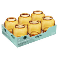 Bolsius Relight houder 'Sphere' doos 6 Amber