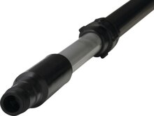 Vikan Transport Waterdoorlatende Telescoopsteel Met C-Koppeling  &Oslash;32, 106.0-160.0cm , Zwart