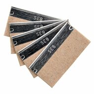 Unger Carbonstaal Glasschrapermessen 4 cm &ndash; 10 messen in houder