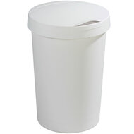 Sunware Twinga prullenbak met klepdeksel 10L wit 