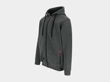 Herock OTIS Sweater met Kap Donker Heather Grijs