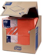 Tork Lunchservet  2-Laags Terracotta 1/4 vouw, 10x200st, 2.000st/doos
