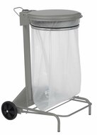 Vuilnisbak-collecroule-lichtgrijs 50L