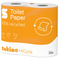 Satino HiCycle Toiletpapier 4x200 2-laags &ndash; verpakking 64 rollen