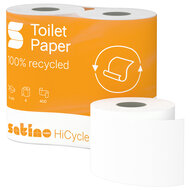 Satino HiCycle Toiletpapier 4x200 2-laags &ndash; verpakking 64 rollen