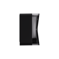 Satino Hyginity Jumbo Single Centerfeed toiletpapierdispenser Zwart CF2