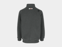 Herock OTAR Sweater met Kraag Donker Heather Grijs