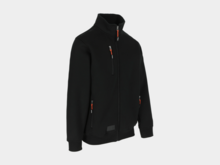 Herock OTAR Sweater met Kraag Zwart