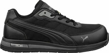 Puma Safety EPIC BLK LOW S3S ESD FO HRO SR Veiligheidsschoenen Zwart Veiligheidsneus