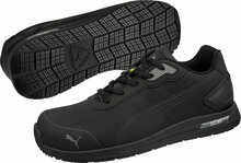 Puma Safety BOUNCE BLK LOW S3S ESD FO HRO SR Veiligheidsschoen Zwart Veiligheidsneus