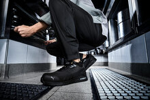 Puma Safety BOUNCE BLK LOW S3S ESD FO HRO SR Veiligheidsschoen Zwart Veiligheidsneus