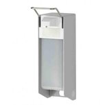 All Care Ingo-man Aluminium zeepdispenser/desinfectie 500ml. met lange beugel All Care Ingo-man Aluminium zeepdispenser/desinfectie 500ml. met lange beugel