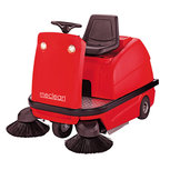 Meclean Buster 1200TTE Veeg/Zuigmachine Batterij aandrijving Opzitter Meclean Buster 1200TTE Veeg/Zuigmachine Batterij aandrijving Opzitter