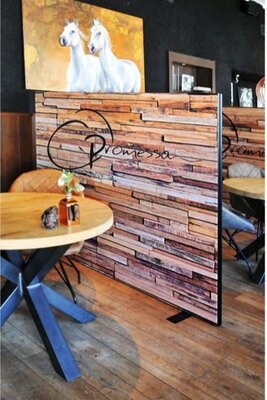 Safety Screen - Room Shield 2000 x 1500 mm + 2x doek Safety Screen - Room Shield 2000 x 1500 mm + 2x doek