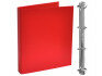 Ringband A4 4-rings rood 