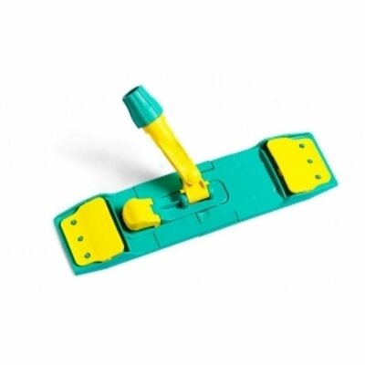 TTS vlakmophouder groen/geel 40cm met klem TTS vlakmophouder groen/geel 40cm met klem