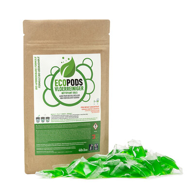 Ecopods Vloerreiniger 40 pods Ecopods Vloerreiniger 40 pods