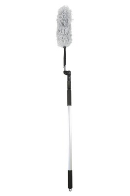 Plumeau / kastborstel microvezel met telescoopsteel  Plumeau / kastborstel microvezel met telescoopsteel