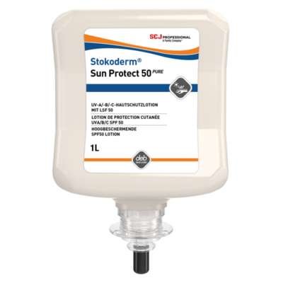 SC Johnson Stokoderm® Sun Protect 50 Pure  6x1 Liter SC Johnson Stokoderm® Sun Protect 50 Pure  6x1 Liter