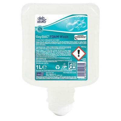 SC Johnson OxyBAC® FOAM Wash 6x1 Liter SC Johnson OxyBAC® FOAM Wash 6x1 Liter