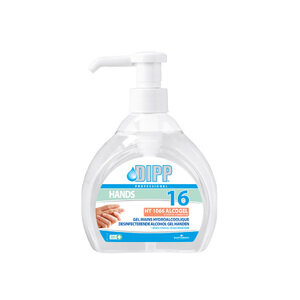 DIPP N° 16 - 500ML, 1L of 5L Desinfecterende Alcohol Gel Handen, ALLEEN VERKRIJGBAAR IN BELGIE!! DIPP N° 16 - 500ML, 1L of 5L Desinfecterende Alcohol Gel Handen, ALLEEN VERKRIJGBAAR IN BELGIE!!