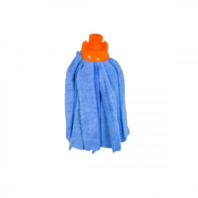 iVo Giotto Microvezel mop Blauw 200gr met schroefdraad aansluiting iVo Giotto Microvezel mop Blauw 200gr met schroefdraad aansluiting