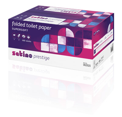 Satino bij wepa prestige toiletpapier bulkpack ( singele sheet ) Satino bij wepa prestige toiletpapier bulkpack ( singele sheet )