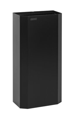 All Care Mediclinics Afvalbak open 40 liter zwart All Care Mediclinics Afvalbak open 40 liter zwart