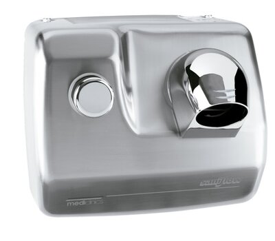 All Care Mediclinics  Haardroger drukknop RVS look All Care Mediclinics  Haardroger drukknop RVS look