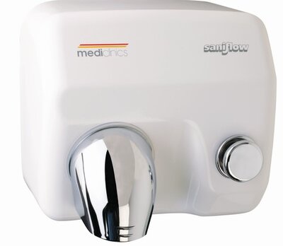 All Care Mediclinics Handendroger wit drukknop All Care Mediclinics Handendroger wit drukknop