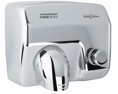 All Care Mediclinics Handendroger hoogglans drukknop All Care Mediclinics Handendroger hoogglans drukknop