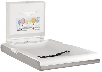 All Care Mediclinics  Babyverschoontafel verticaal RVS All Care Mediclinics  Babyverschoontafel verticaal RVS