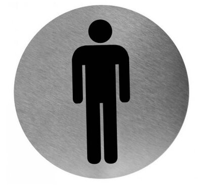 All Care Mediclinics Pictogram man RVS All Care Mediclinics Pictogram man RVS