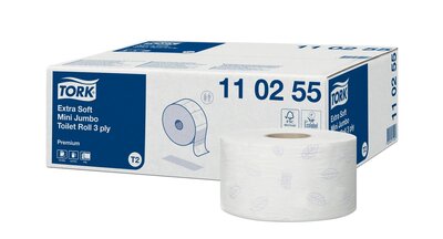 Tork Premium Toiletpapier Jumbo 3-lgs T2 12rol/pak