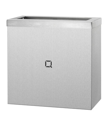 All Care Dutch Bins RVS afvalbak open 9 liter  All Care Dutch Bins RVS afvalbak open 9 liter