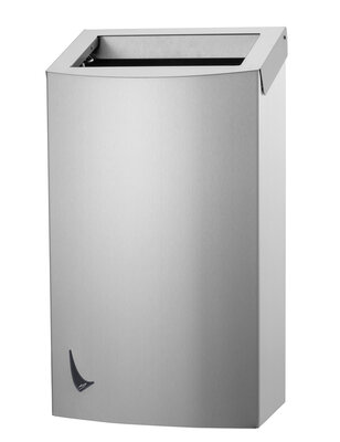 All Care Dutch Bins RVS afvalbak open 56 liter  All Care Dutch Bins RVS afvalbak open 56 liter