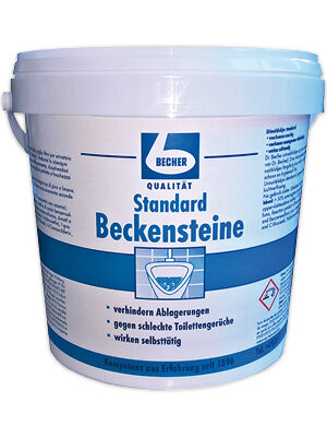 Becher Urinoirblokjes standaard 30 stuks Becher Urinoirblokjes standaard 30 stuks