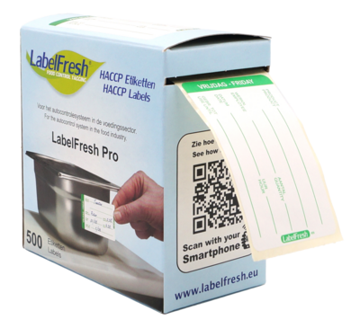 LabelFresh Pro Etiketten Vrijdag 500 labels groot LabelFresh Pro Etiketten Vrijdag 500 labels groot