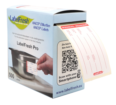 LabelFresh Pro Etiketten Woensdag 500 labels groot LabelFresh Pro Etiketten Woensdag 500 labels groot